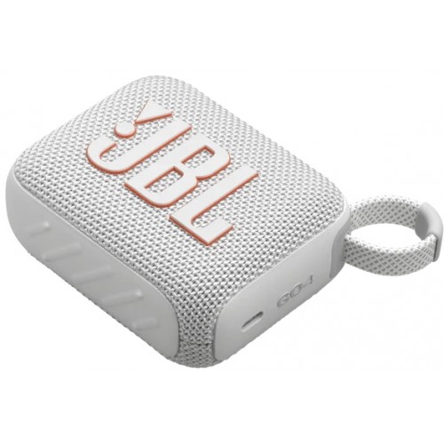 Портативная акустика JBL Go 4 (белый)