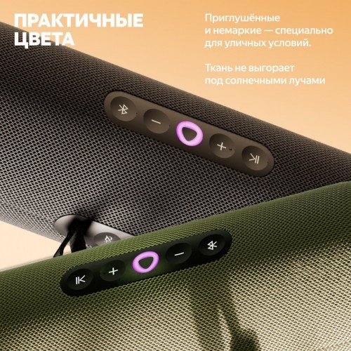 Умная колонка Яндекс Станция Стрит (черный)