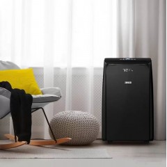 Мобильный кондиционер Zanussi Massimo Solar Black ZACM-12 NYK/N1