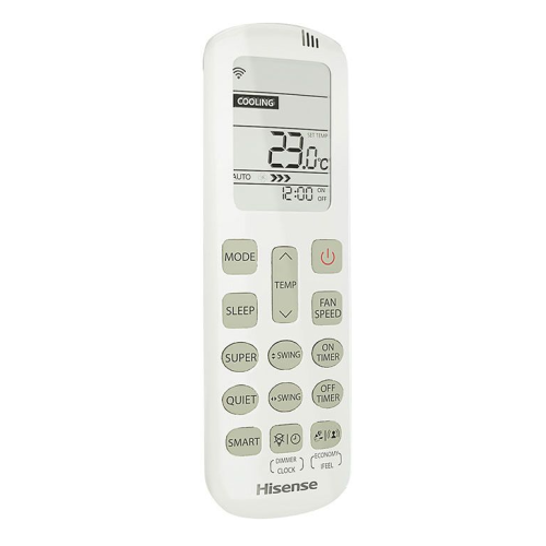 Кондиционер Hisense Zoom DC Inverter AS-24UW4RBTKB00 Wi-Fi