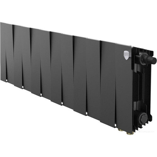 Радиатор Royal Thermo PianoForte 200 Черный VR80- 12 секций