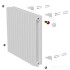Радиатор Royal Thermo Shift Q30 VC2050 - 08 секций RAL9016
