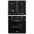 Комплект встраиваемой техники ZorG Technology BE10 LD black + варочная панель ZorG Technology BP6 FDW black