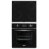 Комплект встраиваемой техники ZorG Technology BE10 LD black + электрическая панель ZorG Technology MS 163 bl