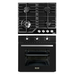 Комплект встраиваемой техники ZorG Technology BE6 black + варочная панель ZorG Technology BLC FDW black