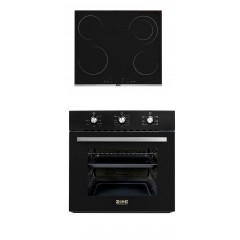 Комплект встраиваемой техники ZorG Technology BE6 black + электрическая панель ZorG Technology MS 163 bl