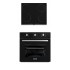 Комплект встраиваемой техники ZorG Technology BE6 black + электрическая панель ZorG Technology MS 163 bl