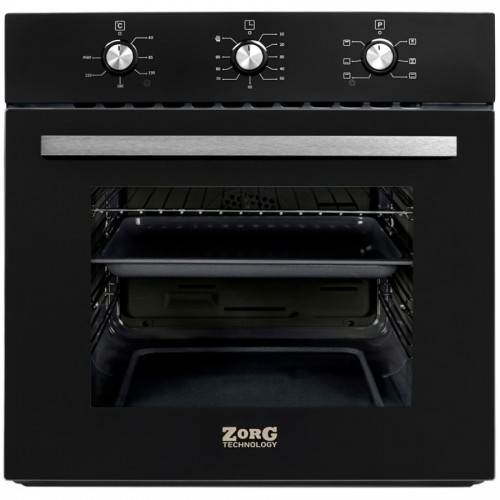 Комплект встраиваемой техники ZorG Technology BE6 black + электрическая панель ZorG Technology MS 163 bl