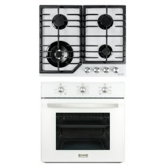 Комплект встраиваемой техники ZorG Technology BE6 white + варочная панель ZorG Technology BLC FDW white