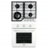 Комплект встраиваемой техники ZorG Technology BE6 white + варочная панель ZorG Technology BLC FDW white