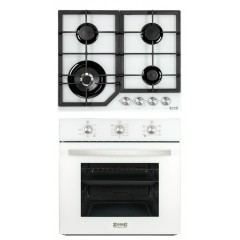 Комплект встраиваемой техники ZorG Technology BE6 white + варочная панель ZorG Technology BP6 FDW white