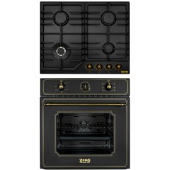 Комплект встраиваемой техники ZorG Technology BE6 RST black+ BLC FDW r+black