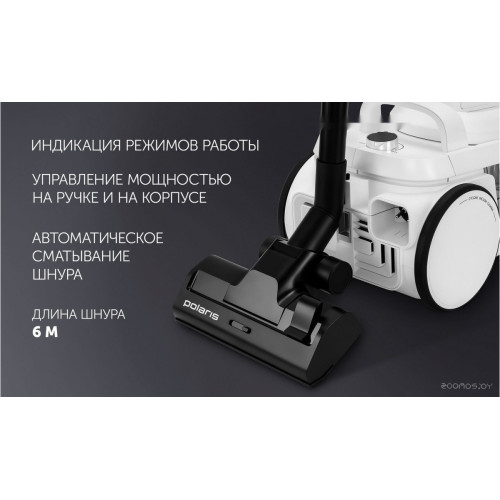Пылесос Polaris PVC 1909 (белый)