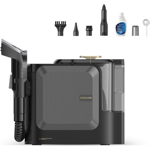 Пылесос Dreame Portable Carpet Spot Cleaner N20 Steam HNR27A (евровилка, черный)