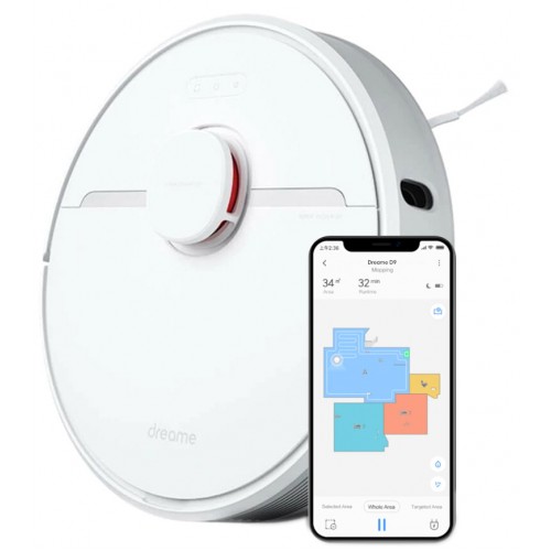 Робот-пылесос Xiaomi Dreame D9 Robot Vacuum Международная версия (White)