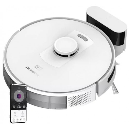 Робот-пылесос Polaris PVCR 5003 WI-FI IQ Home(белый)