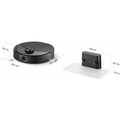 Робот-пылесос Roborock S8 Pro RRA0TAL S8PR52-02 (с русской озвучкой, черный)