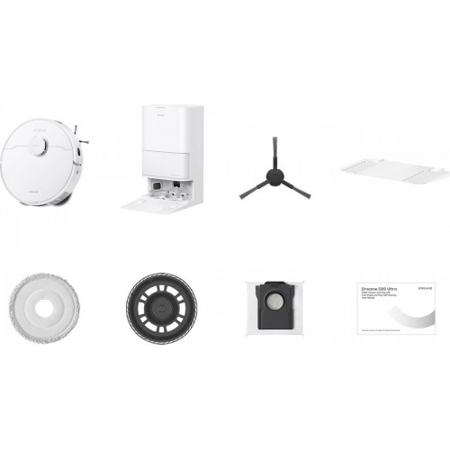 Робот-пылесос Dreame Robot Vacuum D20 Ultra White RLD31SE (евровилка, белый)