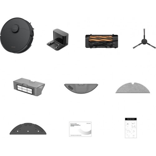Робот-пылесос Dreame Robot Vacuum D20 Black RLD35GA (евровилка, черный)