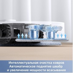 Робот-пылесос Trouver Robot Vacuum E40 Ultra RLE21SE (евровилка, белый)