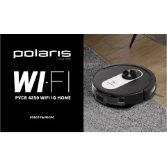 Робот-пылесос Polaris PVCR 4250 WIFI IQ Home (черный)