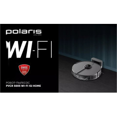 Робот-пылесос Polaris PVCR 5005 Wi-Fi IQ Home (черный)
