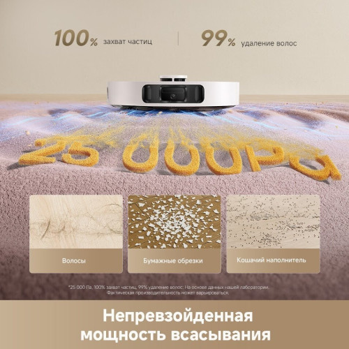 Робот-пылесос Dreame D30 Ultra RTD31TE (евровилка, белый)