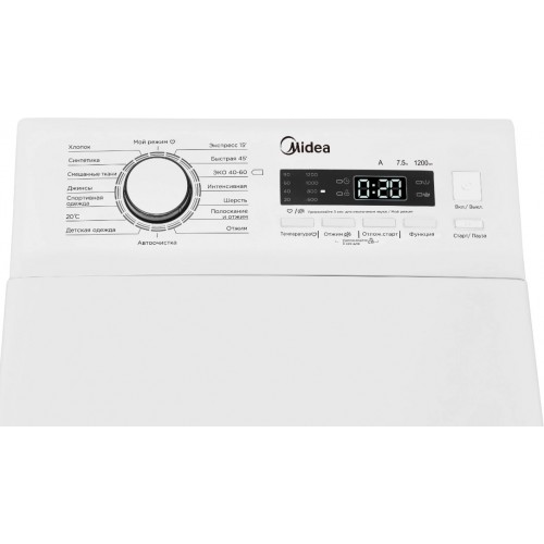 Стиральная машина Midea MFE12W75B/W-C