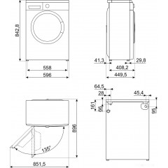 Стиральная машина Smeg LBW60CIT