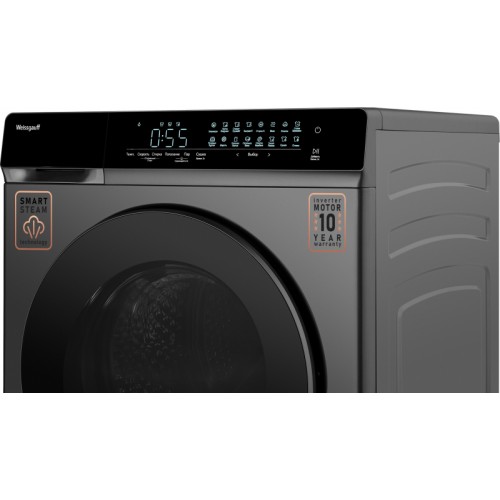Стиральная машина Weissgauff WMD 888 Touch Inverter Steam Silver