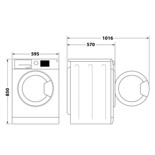 Стиральная машина Whirlpool FFWDB 864489 SV EE
