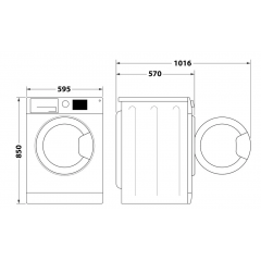 Стиральная машина Whirlpool FFWDB 964489 SBSV EE