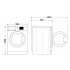 Стиральная машина Whirlpool FFWDB 964489 SBSV EE