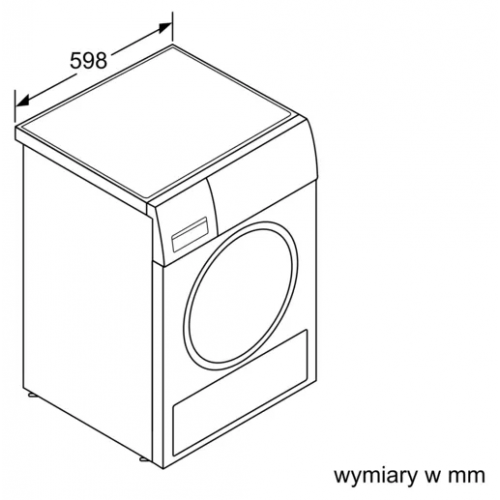 Сушильная машина Bosch WTW876SOPL