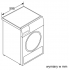 Сушильная машина Bosch WTW876SOPL
