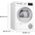 Сушильная машина Bosch Serie 4 WTH86277PL