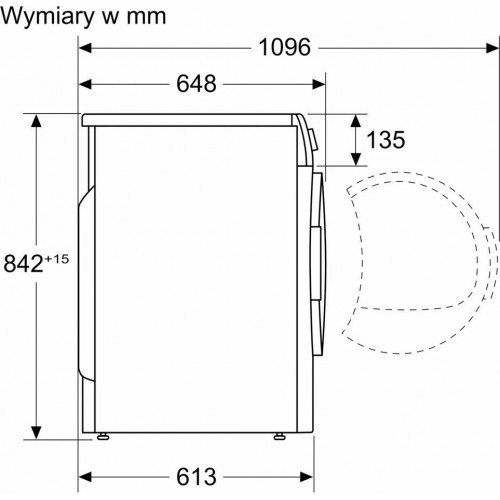Сушильная машина Bosch Serie 4 WTH86277PL