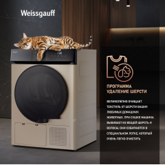 Сушильная машина Weissgauff WD 6010 Heat Pump Champagne