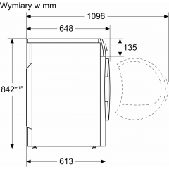 Сушильная машина Bosch Serie 6 WQG1417EPL