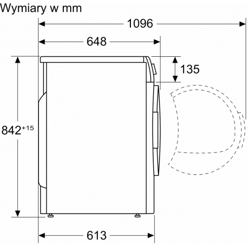 Сушильная машина Bosch Serie 6 WQG1417EPL
