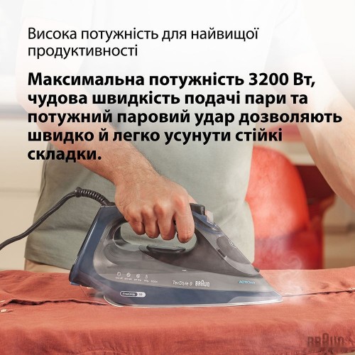 Утюг Braun TexStyle 9 SI 9682 DB