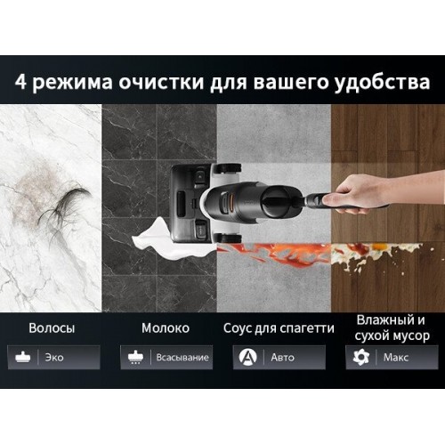 Вертикальный моющий пылесос Roborock Wet and Dry Vacuum Cleaner F25 Ace WD5M2A512-02 (с русской озвучкой)