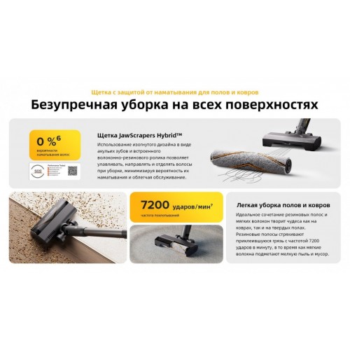Пылесос Roborock H60 Ultra (с евровилкой)
