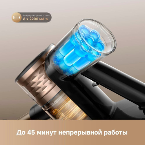 Пылесос Dreame R10s Lite Cordless Vacuum Cleaner VRV80A (черный, с евровилкой)