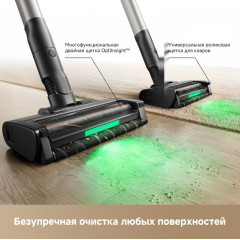 Пылесос Trouver Cordless Vacuum Cleaner G70 Detect V2515 (евровилка, черный)