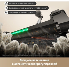 Пылесос Trouver Cordless Vacuum Cleaner G70 Detect V2515 (евровилка, черный)
