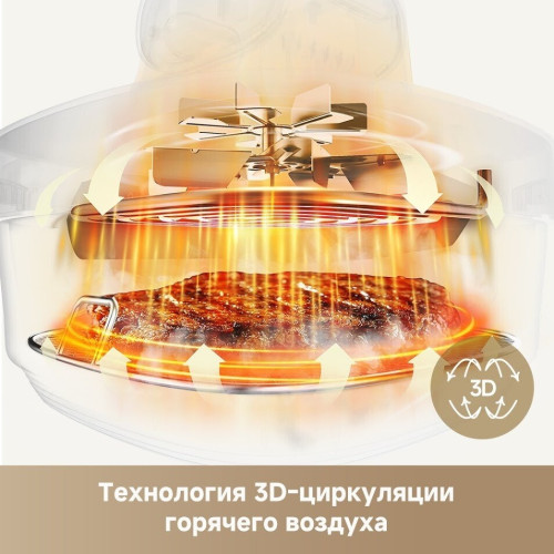 Аэрогриль Dreame Air Fryer PT60 (серый)