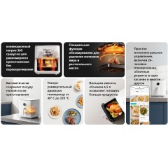 Фритюрница Xiaomi Smart Air Fryer 6.5L MAF10