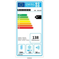 Однокамерный холодильник Liebherr UIK 1514 Comfort