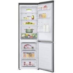 Холодильник с нижней морозильной камерой LG GA-B459MLSL